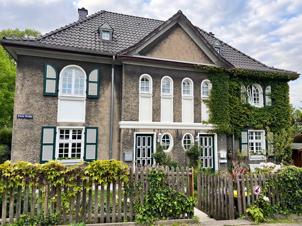 Historisches Wohnhaus mit Garten an der Steilen Straße auf der Margarethenhöhe